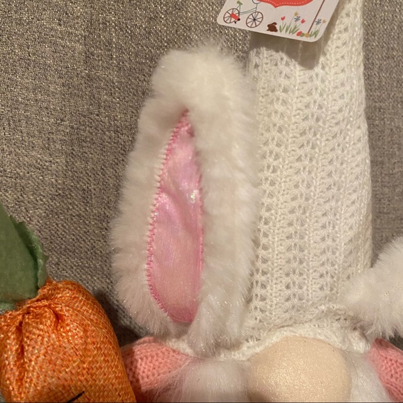 Cottontail Lane Bunny Gnome Plush Easter Spring Weighted Brand New - Picture 4 of 6